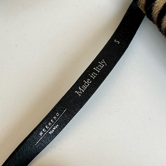 NWOT MAX MARA Zebra Print, Hair-On Bag, S - Picture 3 of 11